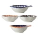 thumbnail image 4 of Sauce Dipping Bowl 4Pcs Bohemian Style Ceramic Dish For Home Use Assorted Color Workmanship Serving Snacks, 4 of 4