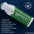 thumbnail image 4 of Biofreeze Roll-On Pain-Relieving Gel 3 FL OZ, Colorless Topical Pain Reliever For Muscles And Joints From Arthritis, Backache, Strains, Bruises, & Sprains (Package May Vary), 4 of 9