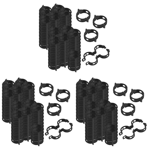 100 Uds Clips Soporte para Plantas Plástico Reutilizables Tomate Vegetal ()