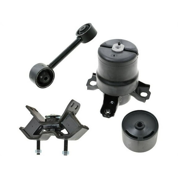 Engine Mount and Transmission Mount Kit 4 Piece - Compatible with 1994 - 1996 Toyota Camry 3.0L V6 1995