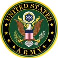 thumbnail image 1 of Red Carpet Studios 35111 Military Double Sided Sticker, Army - Set of 2, 1 of 1
