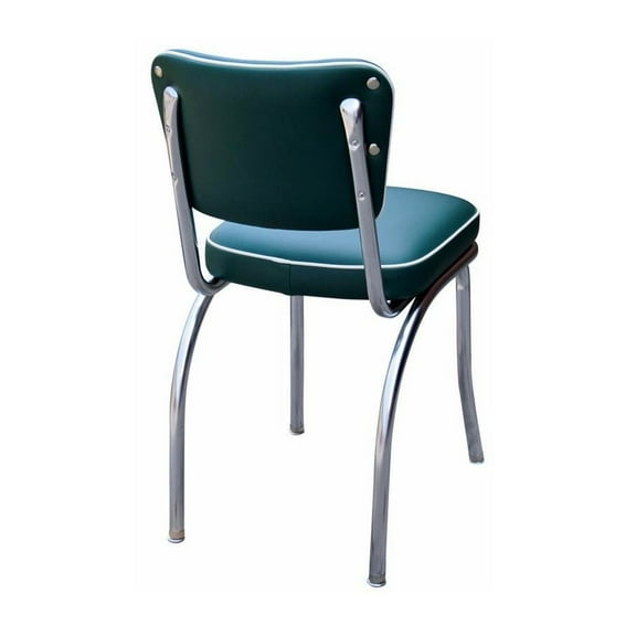 Button Tufted Dining Chair with Waterfall Seat