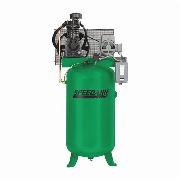 Speedaire Elec. Air Compressor,2 Stage,5HP,16.6CFM 35WC40