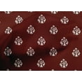 thumbnail image 4 of oneOone Cotton Cambric Fabric Floral Block Printed Craft Fabric BTY 56 Inch Wide, 4 of 4