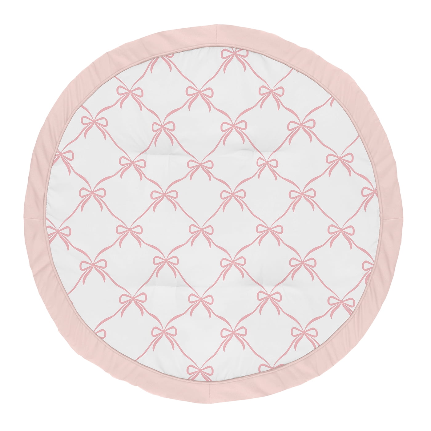 Sweet Jojo Designs Ballerina and Ballet Bows Girl Baby Tummy Time Play Mat
