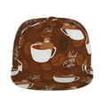 thumbnail image 2 of Fotbe Sloths Need More Coffee Flat Bill Visor Cap Classic Snapback Hat Polyester Foam Trucker Hat Trucker Cap Adjustable Baseball Cap, 2 of 9