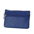 thumbnail image 2 of Windfall Women Genuine Leather RFID Blocking Mini Wallet Key Ring Zip Coin Purse, 2 of 5