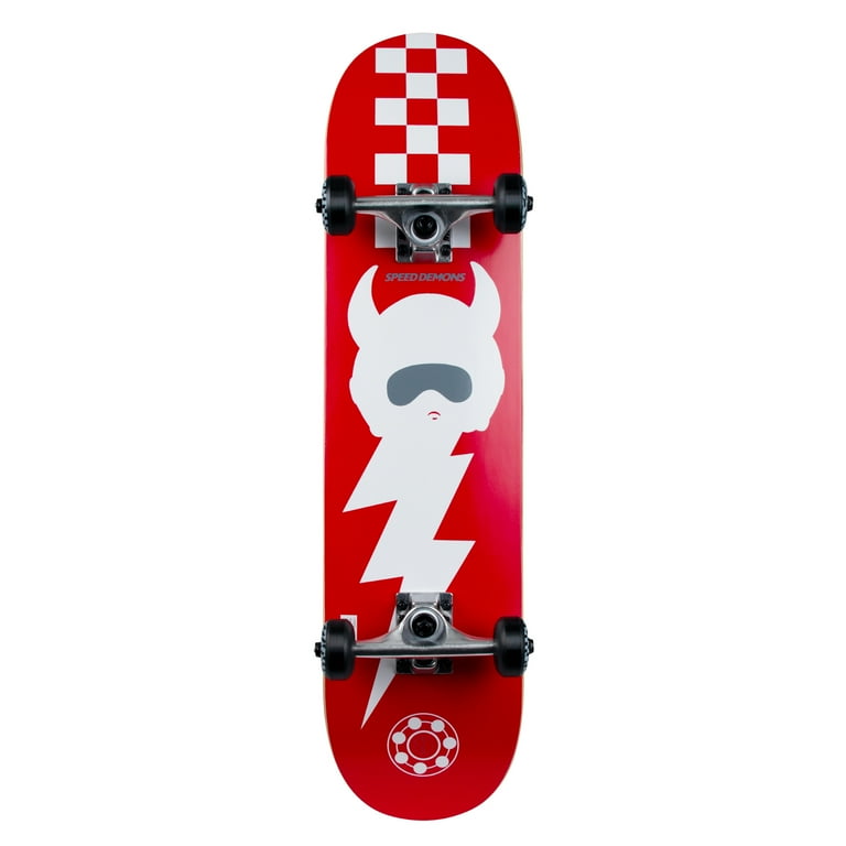 Speed Demons Pro Skateboard 30 x 7.25 Maple Double Kicktail