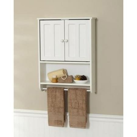 Zenith Products Wood Wall Cabinet, White
