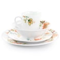 thumbnail image 2 of Elama Spring Bloom 16 Piece Round Porcelain Dinnerware Set, 2 of 4
