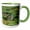 Green/White, variant on 3drose, Red-eared Slider Turtle, Rio Grande Valley, Texas - Us44 Rnu0218 - Rolf Nussbaumer, 11oz Two-tone Black Mug