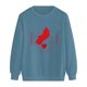 thumbnail image 4 of Gibobby Casual Sudadera para Mujer Sudadera de manga larga con cuello redondo para mujer(Azul,G), 4 of 5