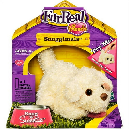 FurReal Friends Snuggimals Cream Poodle