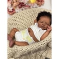 thumbnail image 4 of Reborn Baby Dolls 19inch Pascale Full Body Dark Skin Baby Reborn Doll with 3D Skin Multiple Layers Painting with Visible Veins Soft Touch Doll, 4 of 7