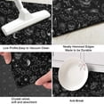 thumbnail image 3 of Black White Halloween Skull Bat Moon Pattern Kitchen Rug Mat,Kitchen Runner Rugs Non Skid Washable,Decorative Kitchen Floor Mats for Kitchen,Sink,Laundry,17"X47", 3 of 5