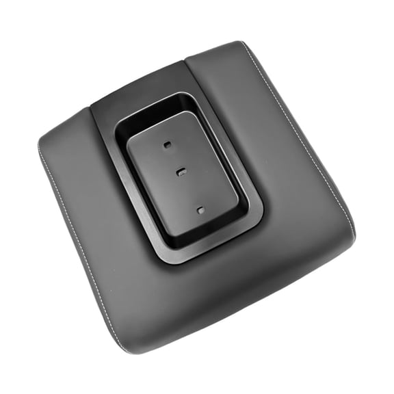 Black Center Console Armrest Lid Cover Replacement 22881398 for 2014-2019 Chevy Silverado GMC Sierra