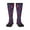 3 Black, variant on Hot Cocoa Snowflake Mittens Print Compression Socks for Both Men And Women for Running, Travel, Flight, Nurse