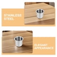 thumbnail image 3 of unbranded 2Ud Insertos Para Portavasos De Inoxidable Para Sofá Y Estable Y Elegante, 3 of 8