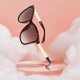 thumbnail image 5 of Gafas de sol Salvador para mujer modernas con bloqueo Marco ligero, 5 of 8