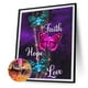 thumbnail image 3 of Cuadros Decorativos 5D diamante pintura DIY mariposa letra completa redonda pared decoración Rhinestone arte Ehuebsd Nuevos Originales, 3 of 9