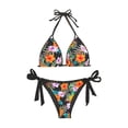 thumbnail image 2 of Haivin Women's Two-Piece Bikini, Fashion Print with Tie Side, Beach Swimwear for Vacation and Seaside, 2 of 4