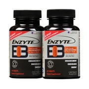 Enzyte3® Triple Intensity Male Vitality Supplement with Energy & Endurance Support. L-Citrulline, Guarana Seed, Epimedium. Niacin, Vitamin B6 & B12, Folate. 30-Day Supply, 30 Count Bottle (2 Pack)