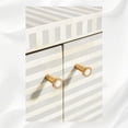 thumbnail image 4 of Waterfall inlay buffet, Bone Inlay sideboard, bone inlay closet, living room buffet, bone inlay cabinet grey, 4 of 6
