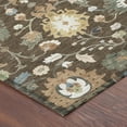 thumbnail image 3 of Addison Rugs Chantille Indoor/Outdoor Traditional Chocolate Machine Washable Rectangle Rug, 5' x 7'6", 3 of 8