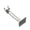 White, variant on Azar Displays 800014-WHT White 4" Glass-Filled Nylon Scan Hook: 0.225" Diameter, 50-Pack