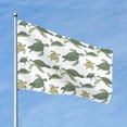 thumbnail image 2 of Picia Cute Turtle Printed Flag ,Cute Turtle Pattern Garden Flag Vertical Double,Yard Lawn Outdoor Decor 48x72", 2 of 9