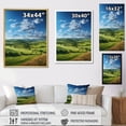 thumbnail image 4 of Designart "Kentucky Landscape landscape" Farmhouse Floater Framed Canvas Print, 4 of 7