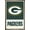 Bronze Framed Version, variant on NFL Green Bay Packers - Logo 21 Wall Poster with Pushpins, 14.725" x 22.375"