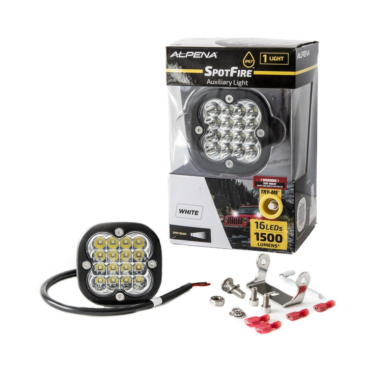 Alpena Spotfire Universal LED Auxiliary Light for off road Use on