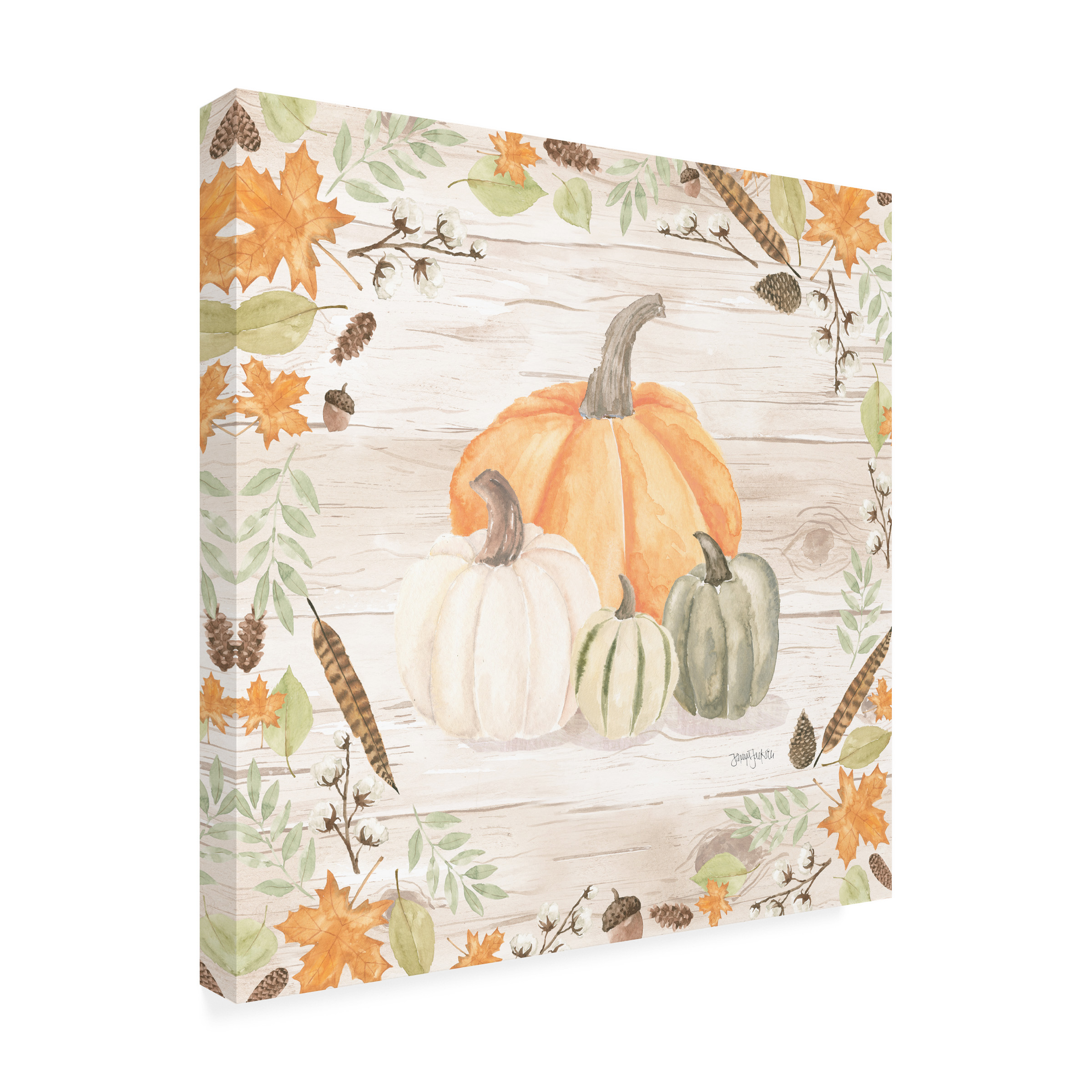 Trademark Fine Art 'Autumn Offering II Light' Canvas Art by Jenaya Jackson