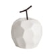 thumbnail image 5 of Escultura de fruta de cerámica, decoración del hogar, estatua, accesorios, estatua de fruta moderna y sencilla. manzana blanca, 5 of 9