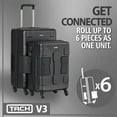 TACH V3 Connectable 2 Piece Hard Shell Spinner Suitcase Luggage Set