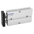 thumbnail image 1 of Double Rod Pneumatic Air Cylinder, Dual Shaft Air Cylinder High Accuracy For Workshop, 1 of 5