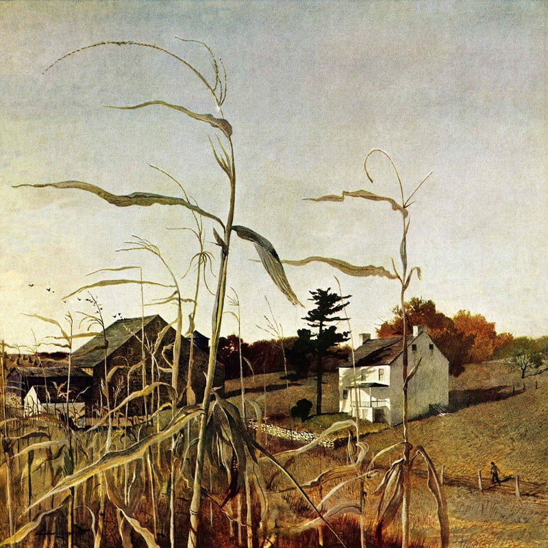 Andrew Wyeth Painting Print On Canvas, Andrew Wyeth Landscape Paintings