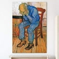 thumbnail image 2 of wall26 Canvas Print Wall Art Sorrowing Old Man by Master Artist Vincent Van Gogh Nature Wilderness Illustrations Fine Art Relax/Calm Multicolor for Living Room, Bedroom, Office - 12"x18", 2 of 4