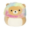 Squishmallows 12 inch Leonard the Rainbow Mane Lion - Child's Ultra Soft Official Plush Toy
