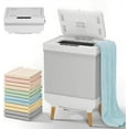 thumbnail image 2 of BeesClover Towel Warmer Bucket, 20L/35L Large Towel Warmer with 2 Heating Modes, 20/40/60/90 Min Auto Shut Off, Bottom Heating Columns, LED Screen, Spa, Bathrobe, 2 of 6