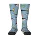 thumbnail image 1 of Fotbe Various Wild Sea Fish Calcetas Divertidas Estampadas para Hombre y Mujer, Calcetas de Algodón hasta la Rodilla para Caminar, Correr, Enfermería y Embarazo, 1 of 6