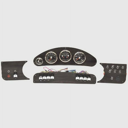 Rinker Boat Dash Panel Kit 2070109 | w/ Faria Gauges Woodgrain (4PC)