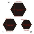 thumbnail image 5 of 6/12 Uds pegatinas de espejo de pared 3D autoadhesivas DIY forma hexagonal azulejos acrílicos pegatina decoración del hogar pegatina decorativa artística de pared, 5 of 5