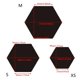 thumbnail image 5 of 6/12 Uds pegatinas de espejo de pared 3D autoadhesivas DIY forma hexagonal azulejos acrílicos pegatina decoración del hogar pegatina decorativa artística de pared, 5 of 5