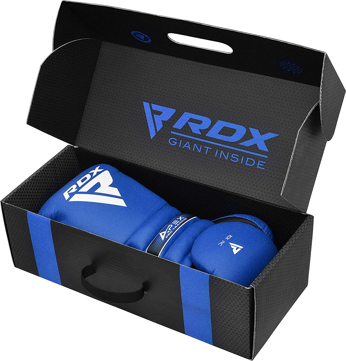 RDX Professional Boxing Fight Gloves, APEX Lace-Up Competition Fighter Gloves, Super Skin Maya Hide Leather, Padded Wrist Support, Multi-Layered, Traditional Extra Long Laces for Firm Secure Fit