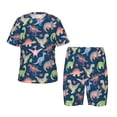 thumbnail image 1 of Balery Dinosaur Conjunto de Pijama Infantil de Manga Corta con Estampado – Ropa de Dormir de Algodón Suave-3X-Large, 1 of 6