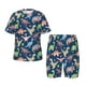 thumbnail image 1 of Balery Dinosaur Conjunto de Pijama Infantil de Manga Corta con Estampado – Ropa de Dormir de Algodón Suave-4X-Large, 1 of 6