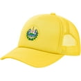 Coat of Arms of El Salvador Trucker Hat Adjustable Solid Color Mesh