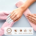 thumbnail image 3 of Nail Remover Foil Wraps - Nail Polish Foil Wraps with Pre-Attached Lint Free Pad - Gel Polish Remover Soak off Foils for Acrylic - UV - Gel - Nail Art Remover (100 Pcs) by GIXUSIL, 3 of 7